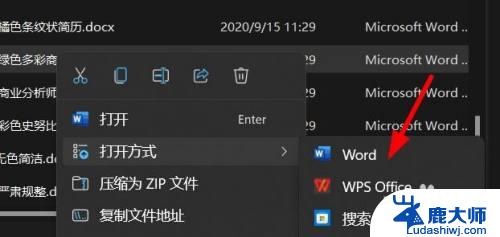 win11指定软件打开文件 如何在Windows11中选择文件的默认打开方式