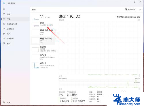 win11查找 文件 大小 Windows11内存条大小查询方法