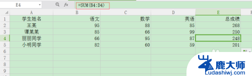 excel表格怎么统计数据总和 Excel中怎么计算总和公式