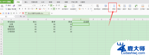 excel表格怎么统计数据总和 Excel中怎么计算总和公式