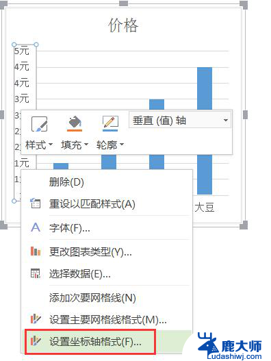 wps图表纵坐标如何加单位 wps图表纵坐标单位如何设置