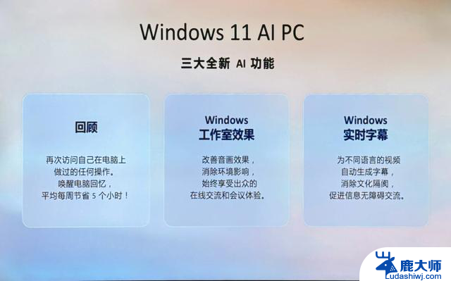 Windows AI PC：软硬件需求和功能详解