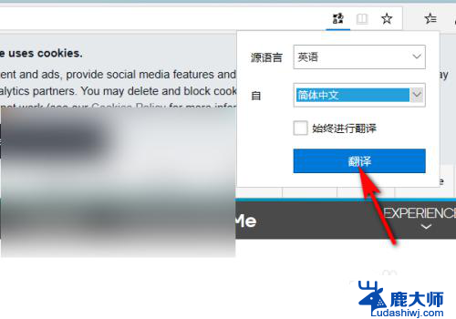 windows10浏览器翻译功能 win10自带浏览器（edge）如何翻译网页