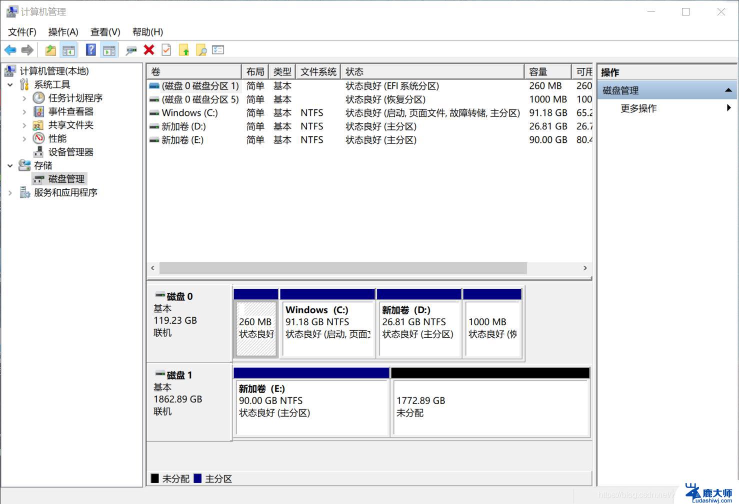 如何给笔记本电脑分区win10 Windows10怎么分区硬盘