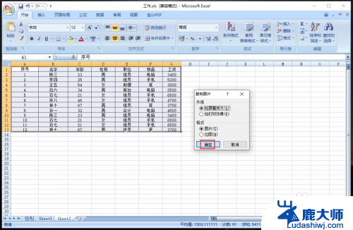 电脑excel表格怎样截屏 Excel表格截图技巧